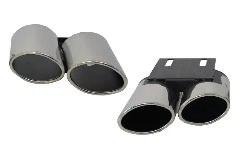 Auspuff Endrohre Passend Für Audi A3 8V Limousine Sportback Coupé (2012-2017) S3 Quad Design KITT