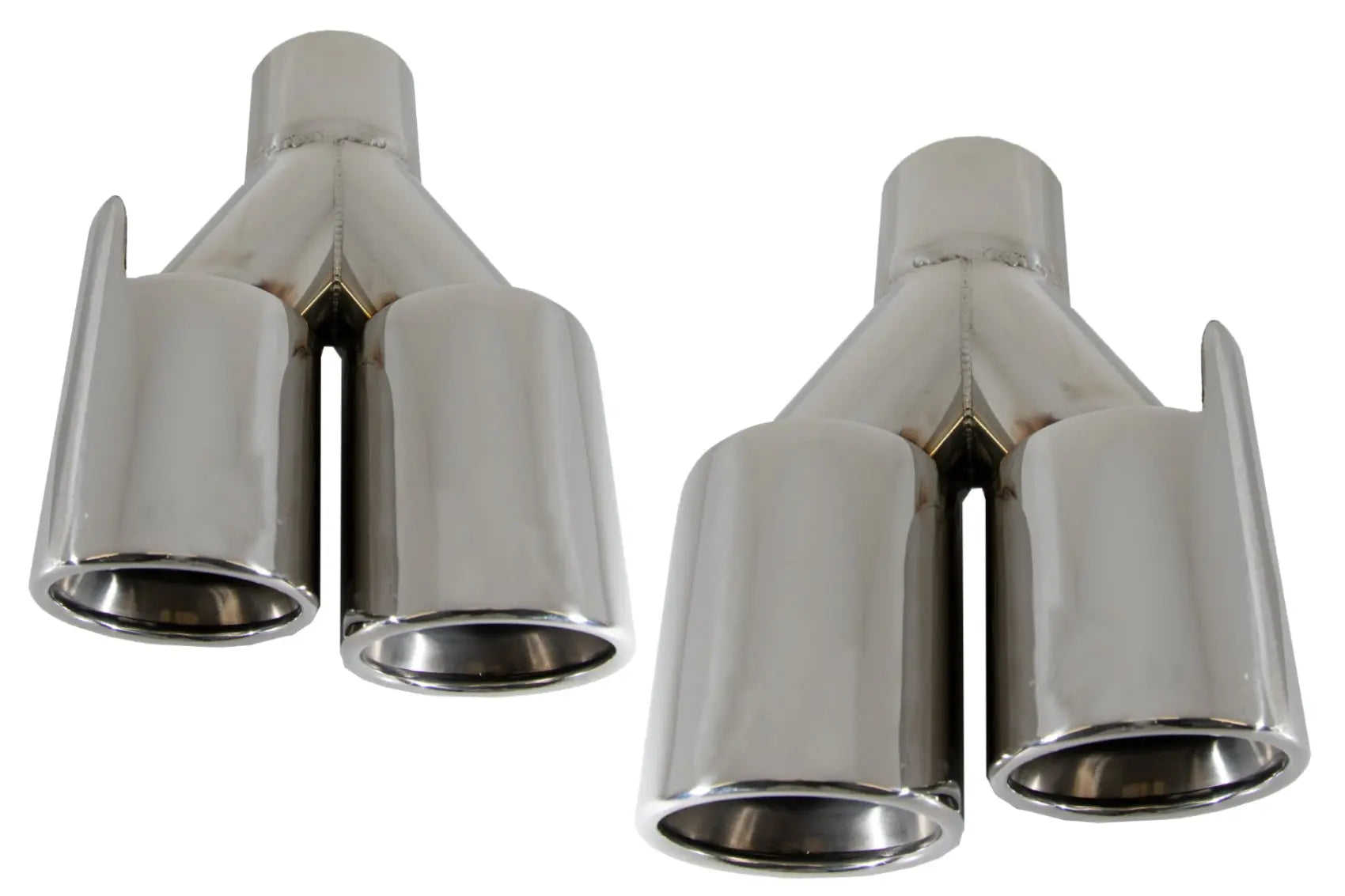 Auspuff Endrohre Quad Passend Für BMW 3er E46 E90 E92 E93 F30 F31 4er F32 F33 F36 5er E60 F10 F11 G30 6er F06 F12 F13 M3 M5 M-Power Design KITT Professional Exhaust Systems