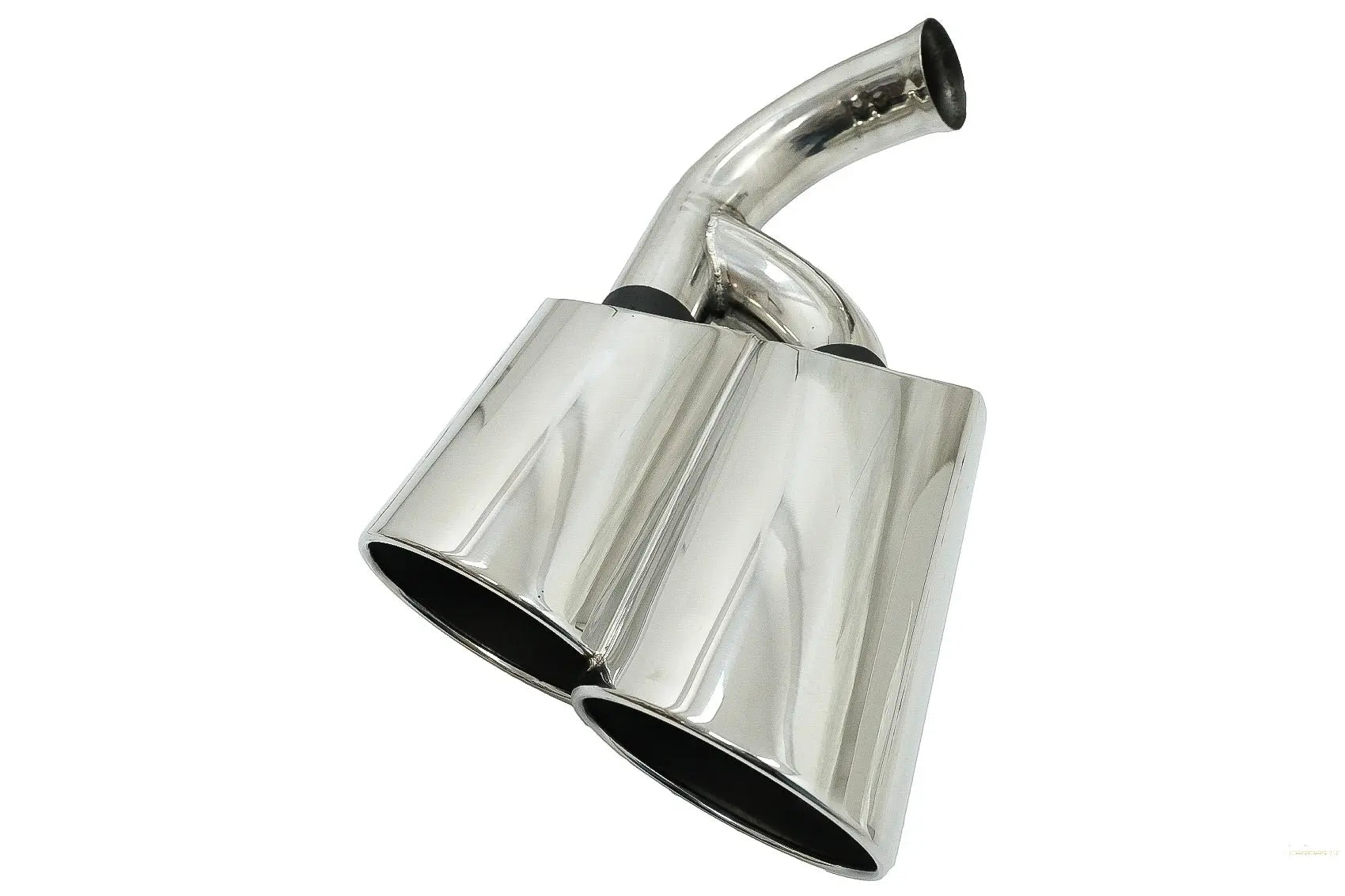 Auspuffblenden Passend Für Porsche Cayenne I Facelift SUV 9pa1 V6 (2007-2010) Chrom KITT Professional Exhaust Systems