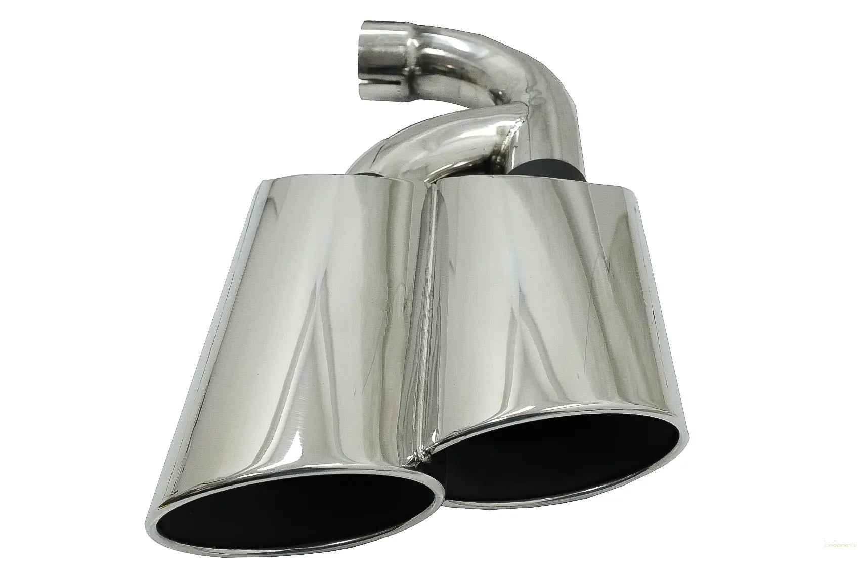 Auspuffblenden Passend Für Porsche Cayenne I Facelift SUV 9pa1 V8 (2007-2010) Chrom KITT Professional Exhaust Systems