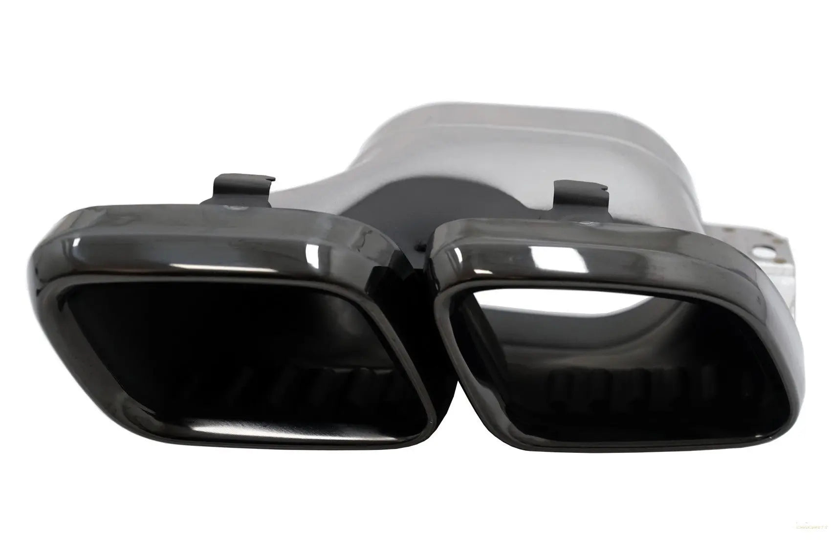 Auspuffendrohre Passend Für Mercedes C-Klasse W205 S205 C205 A205 C63 C63s Facelift (2019) Schwarz KITT