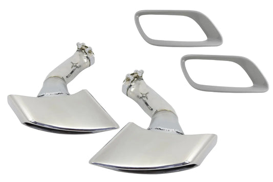 Auspuffspitzen Passend Für BMW X6 E71 (2008-2014) V8-Design KITT Professional Exhaust Systems