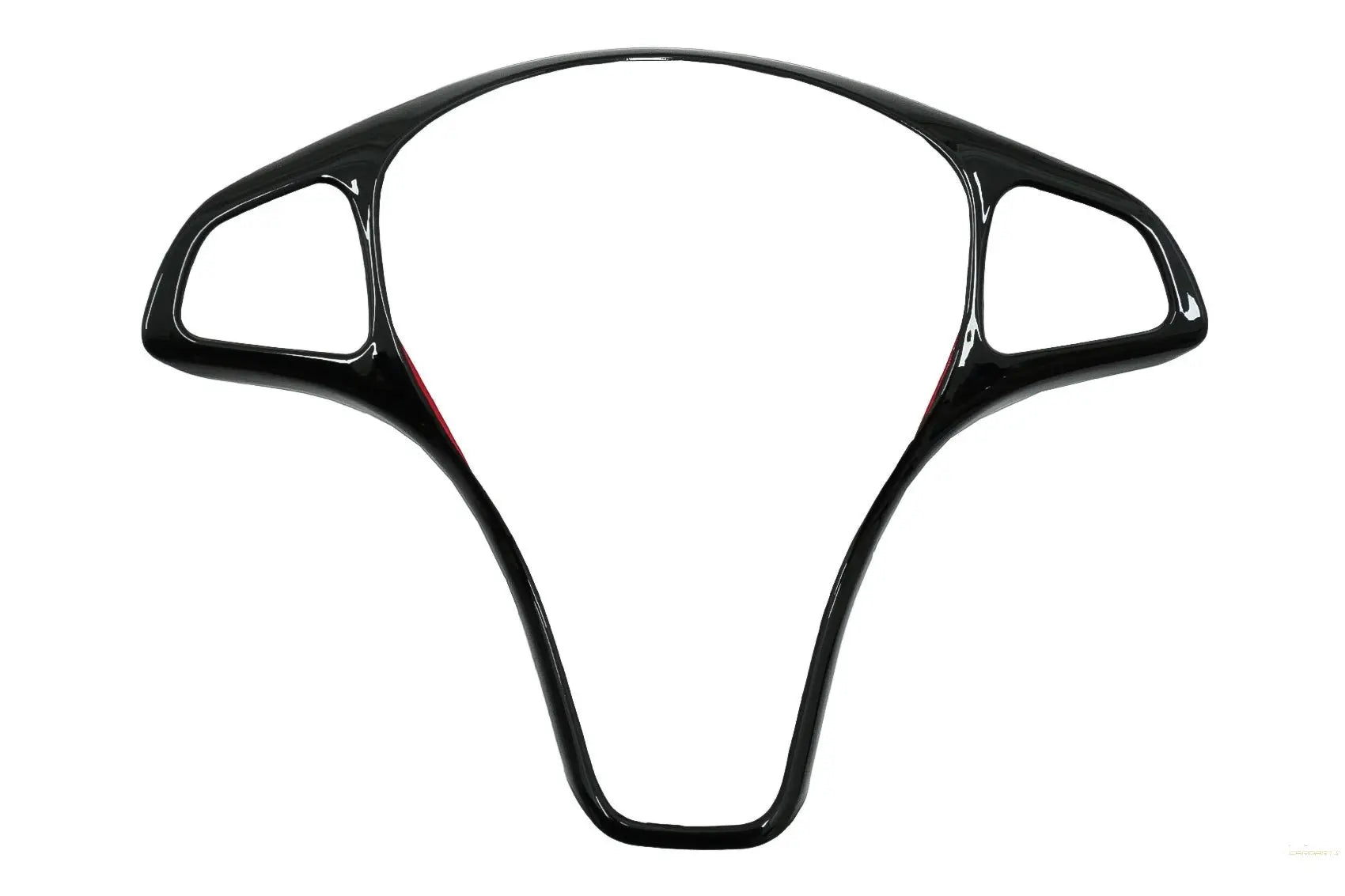 Auto-Lenkradknopf-Zierrahmenabdeckung Passend Für Mercedes C-Klasse W205 S205 (2014-2017) E-Klasse W213 (2016-2017) GLC-Klasse X253 Klavierschwarz KITT