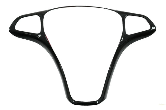 Auto-Lenkradknopf-Zierrahmenabdeckung Passend Für Mercedes C-Klasse W205 S205 (2014-2017) E-Klasse W213 (2016-2017) GLC-Klasse X253 Klavierschwarz KITT