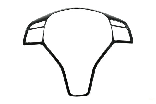 Auto-Lenkradknopf-Zierrahmenabdeckung Passend Für Mercedes W176 W246 W204 W117 W218 W212 X253 X204 X156 Klavierschwarz KITT