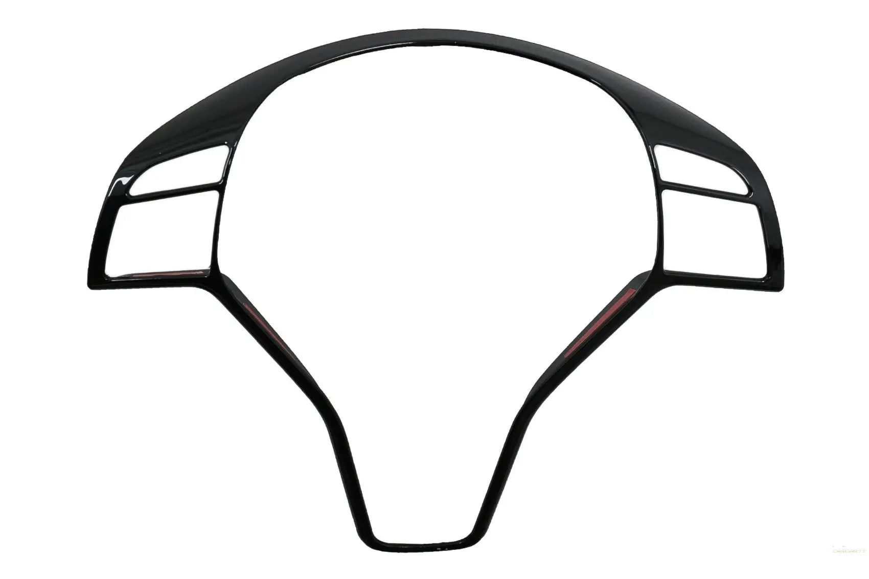 Auto-Lenkradknopf-Zierrahmenabdeckung Passend Für Mercedes W176 W246 W204 W117 W218 W212 X253 X204 X156 Klavierschwarz KITT