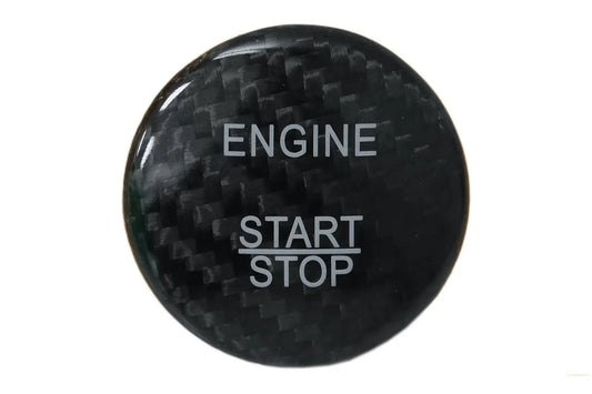 Auto Motor Startknopf Abdeckung Innendekoration Passend Für Mercedes A-Klasse W176 B-Klasse W246 C-Klasse W205 W204 Echtcarbon KITT