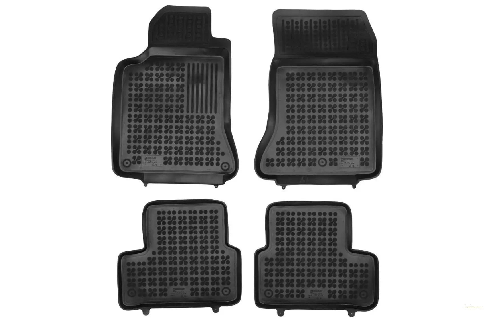 Bodenmatte Schwarz Passend Für Mercedes A-Klasse W177 B-Klasse W247 (2018) CLA-Klasse II C118 (2019) Rezaw Plast