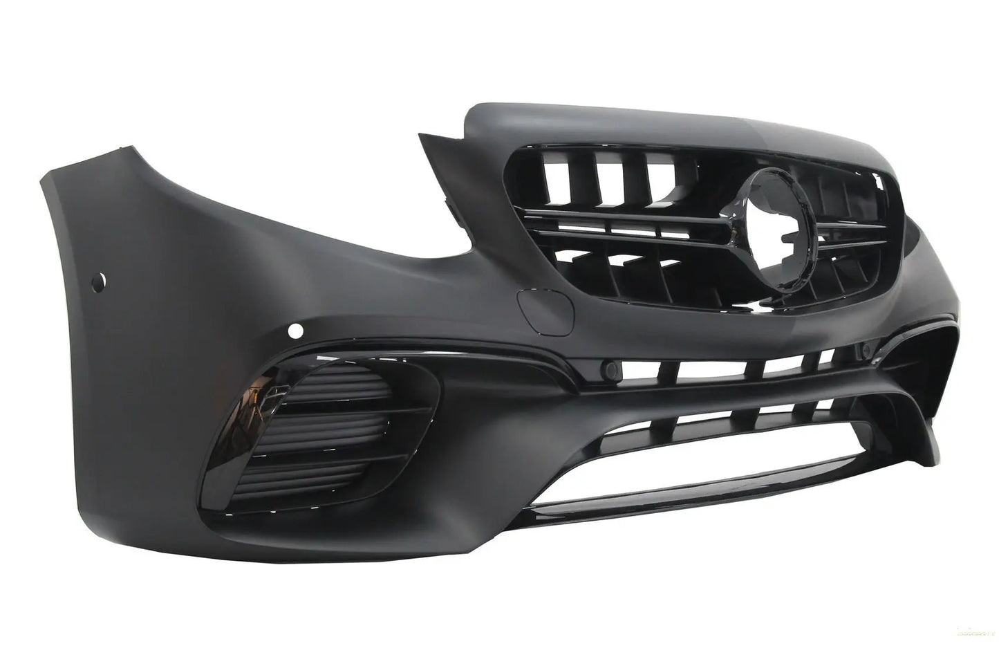 Bodykit Passend Für Mercedes E-Klasse W213 (2016-2019) E63 Design Mit Endschalldämpfer Schwarz KITT