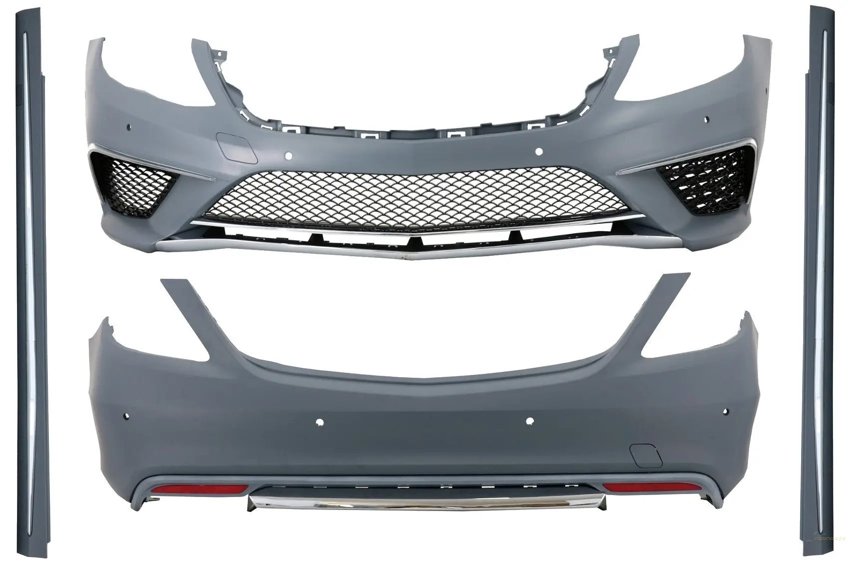 Bodykit Passend Für Mercedes S-Klasse W222 (2013-06.2017) S63 Design Chrom Special Edition KITT