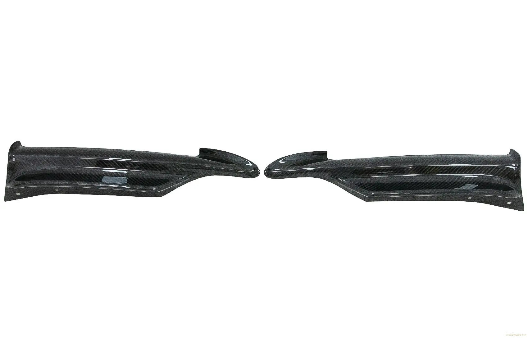 Carbon Frontsplitter Spoiler Passend Für BMW 3er E90 E91 Limousine Touring (2005-2008) Nur M-Tech Stoßstange KITT