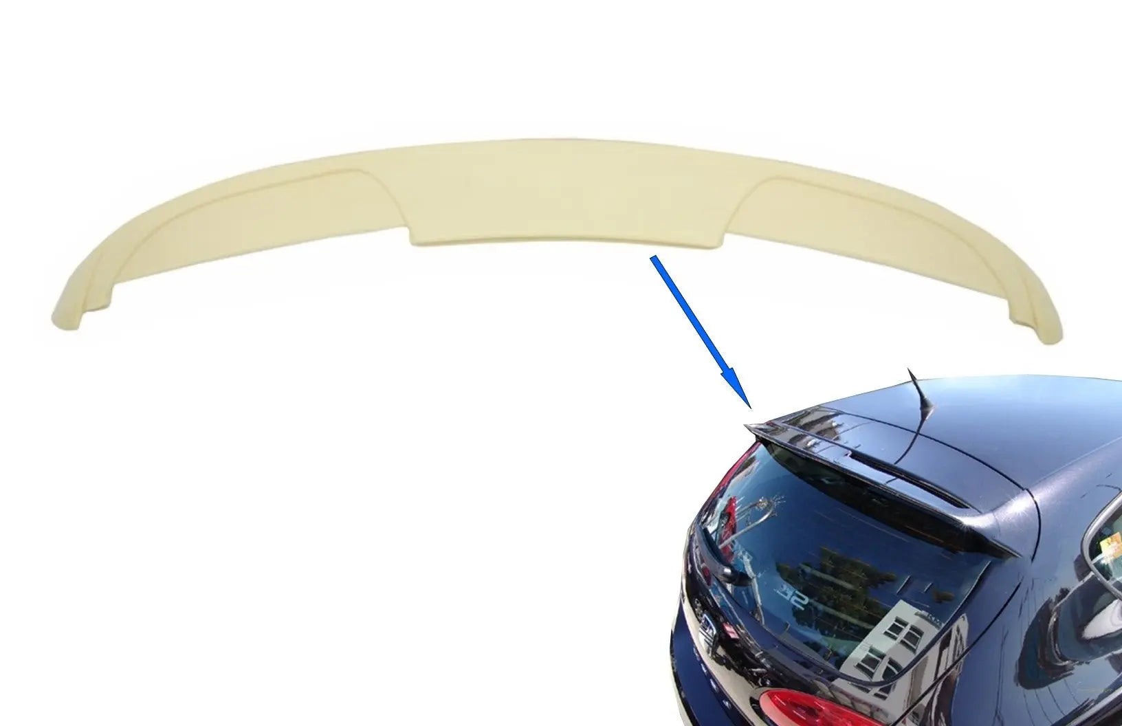 Dachheckspoiler Passend Für Seat Leon 1P (2005-2009) KITT