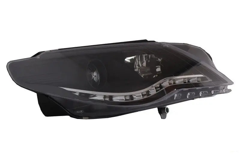 Dayline LED Scheinwerfer Passend Für VW Passat Cc (2008-2012) Drl Look Schwarz KITT Lightning