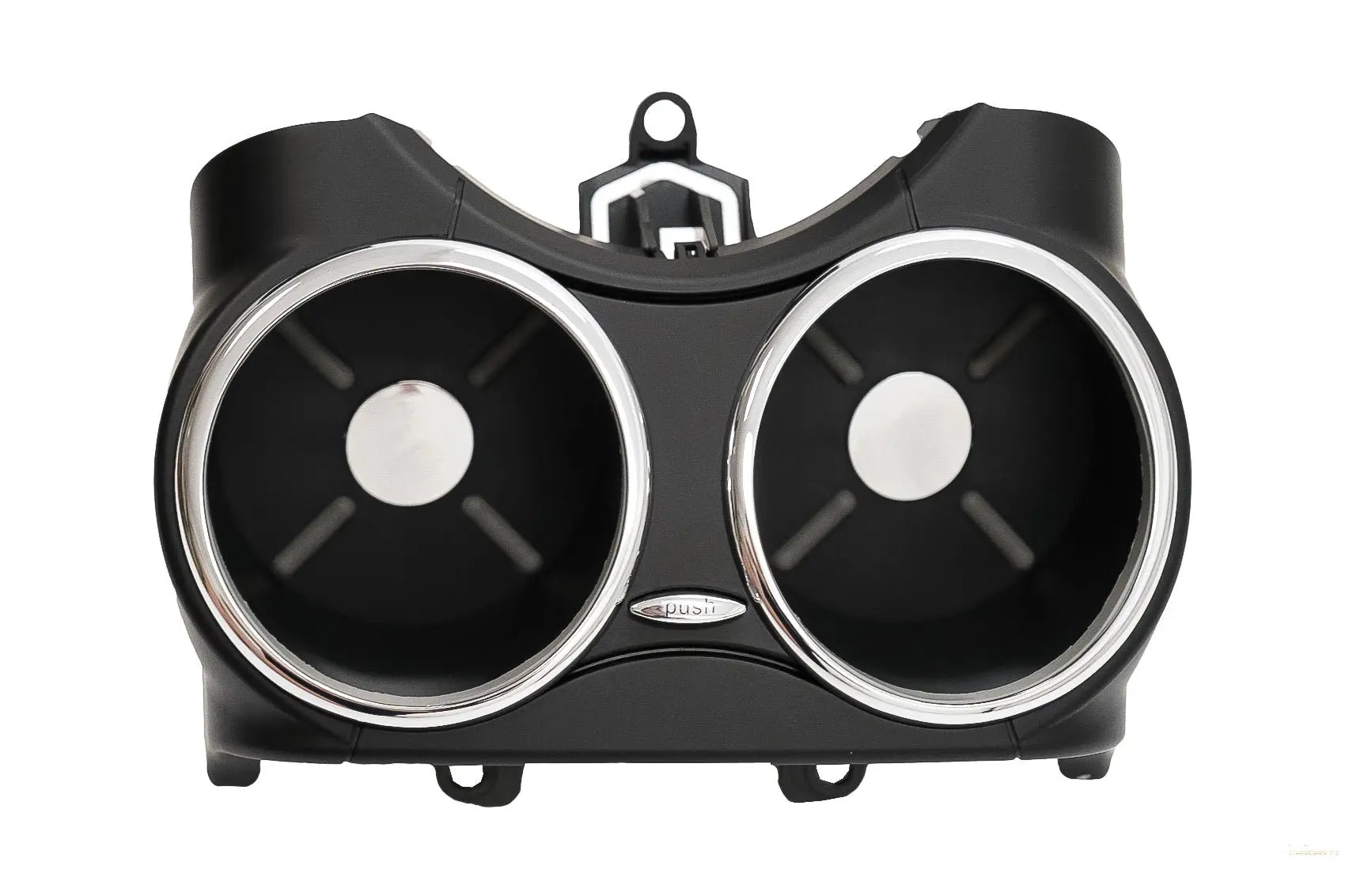 Doppel-Getränkehalter Vorne Passend Für Mercedes Benz CLS C219 W219 (2003-2010) Schwarz KITT