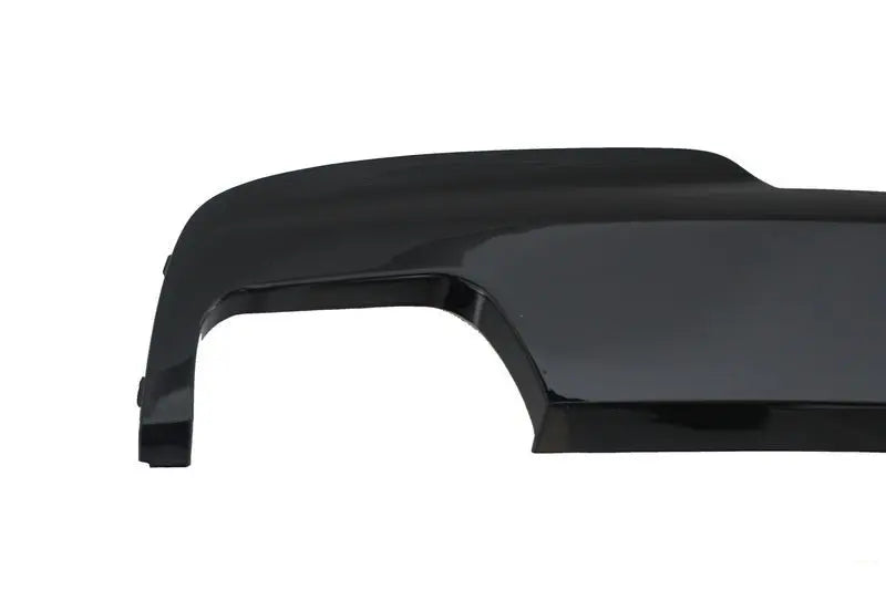 Doppelauslassluftdiffusor Passend Für BMW F10 F11 5er (2011-2017) M-Technik 550i Design Brillant Black Edition KITT