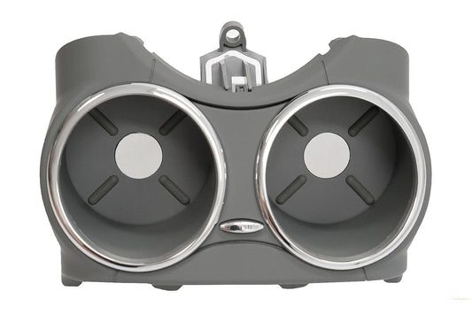 Doppelbecherhalter Vorne Passend Für Mercedes CLS C219 W219 (2003-2010) Grau KITT