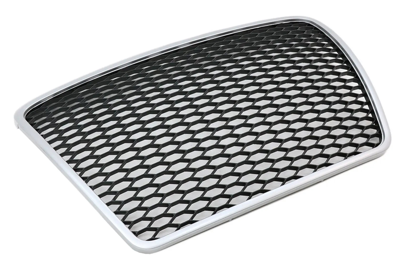 Emblemloser Kühlergrill Passend Für Audi A6 4f C6 (2004-2011) Honeycomb RS Design Silberumrandung KITT