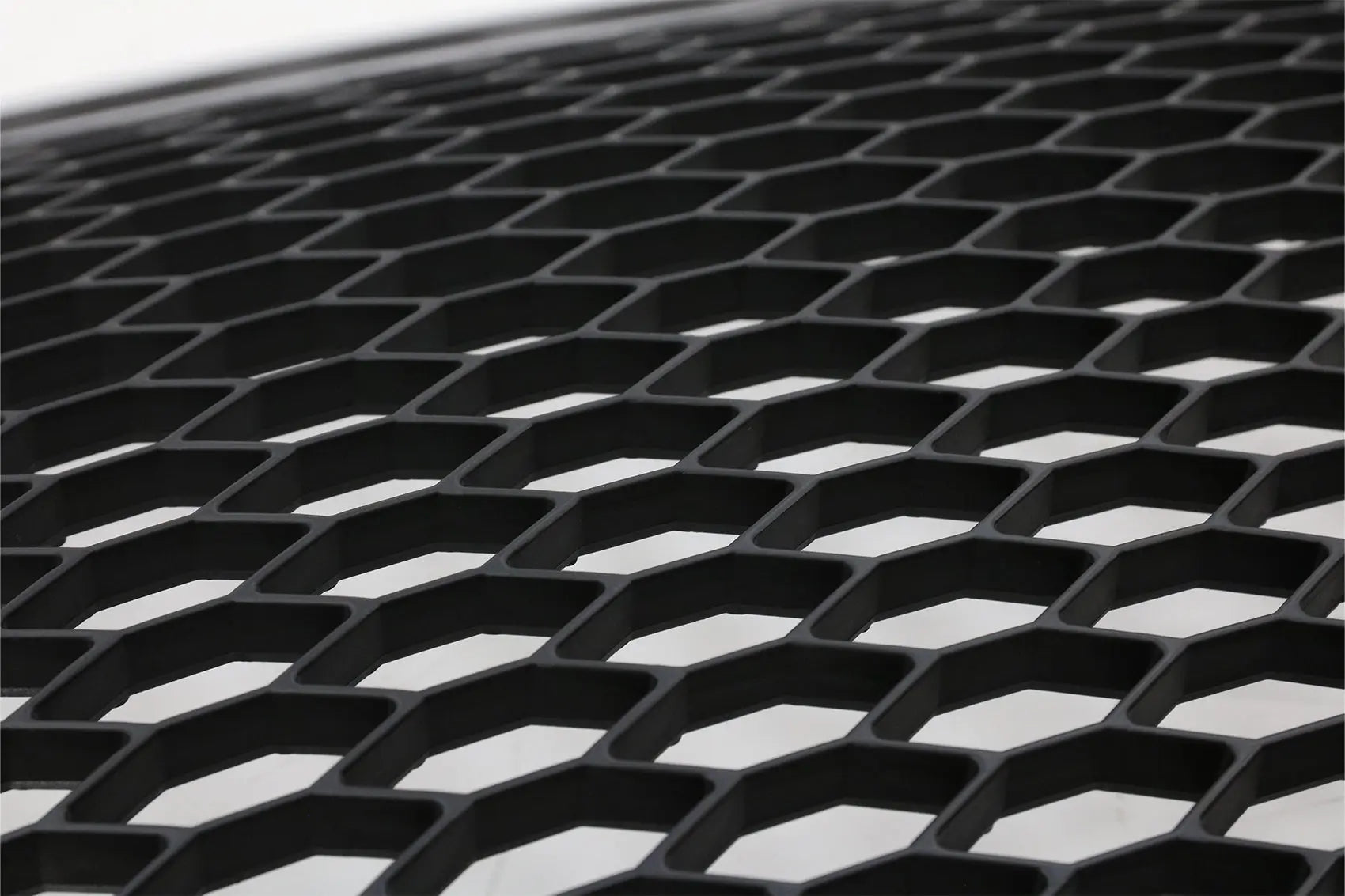 Emblemloser Kühlergrill Passend Für Audi A6 4f C6 (2004-2011) Honeycomb RS Design Silberumrandung KITT