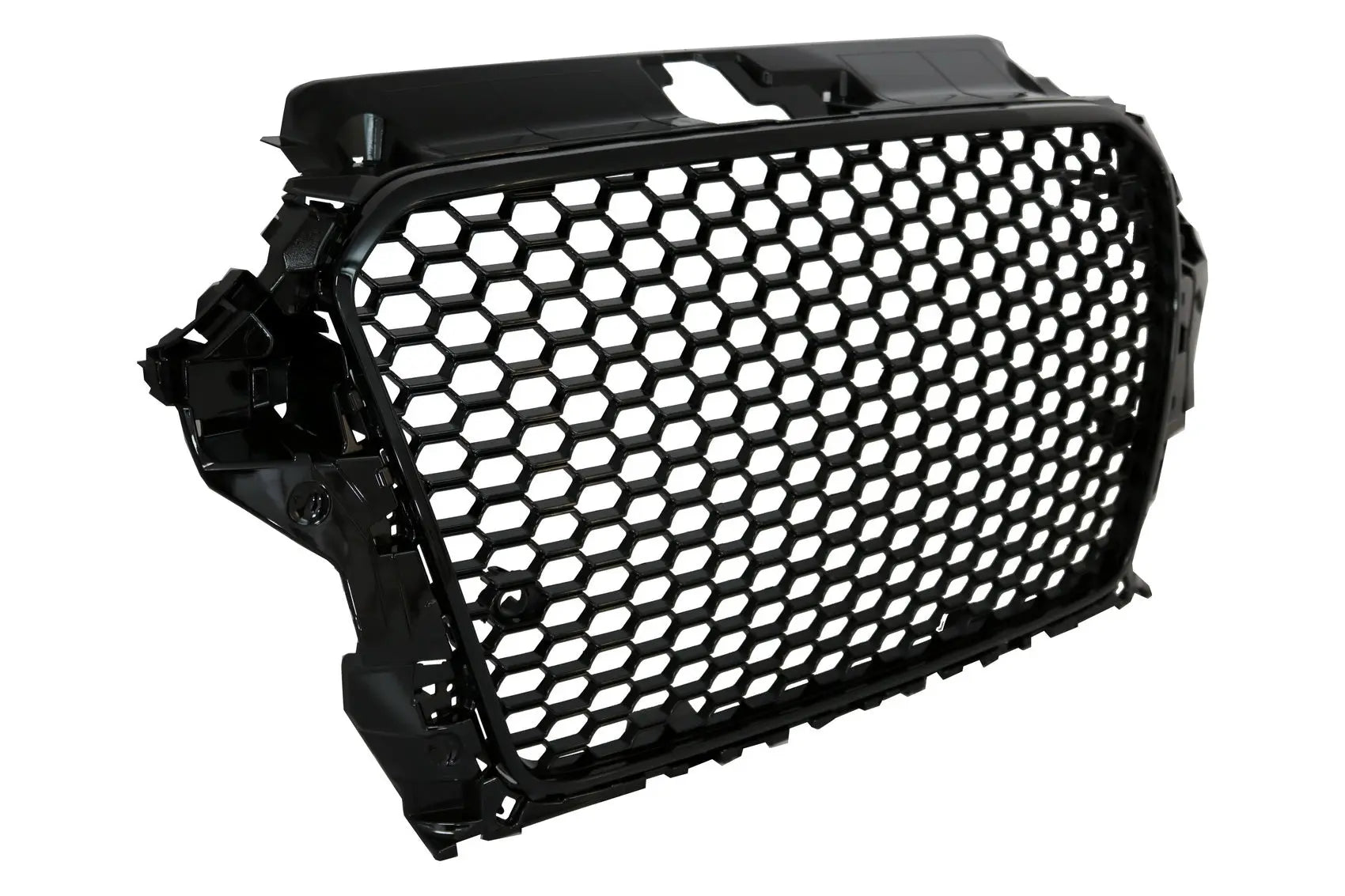 Frontgrill Ohne Emblem Passend Für Audi A3 8V (2012-2016) RS3 Design Piano Black KITT