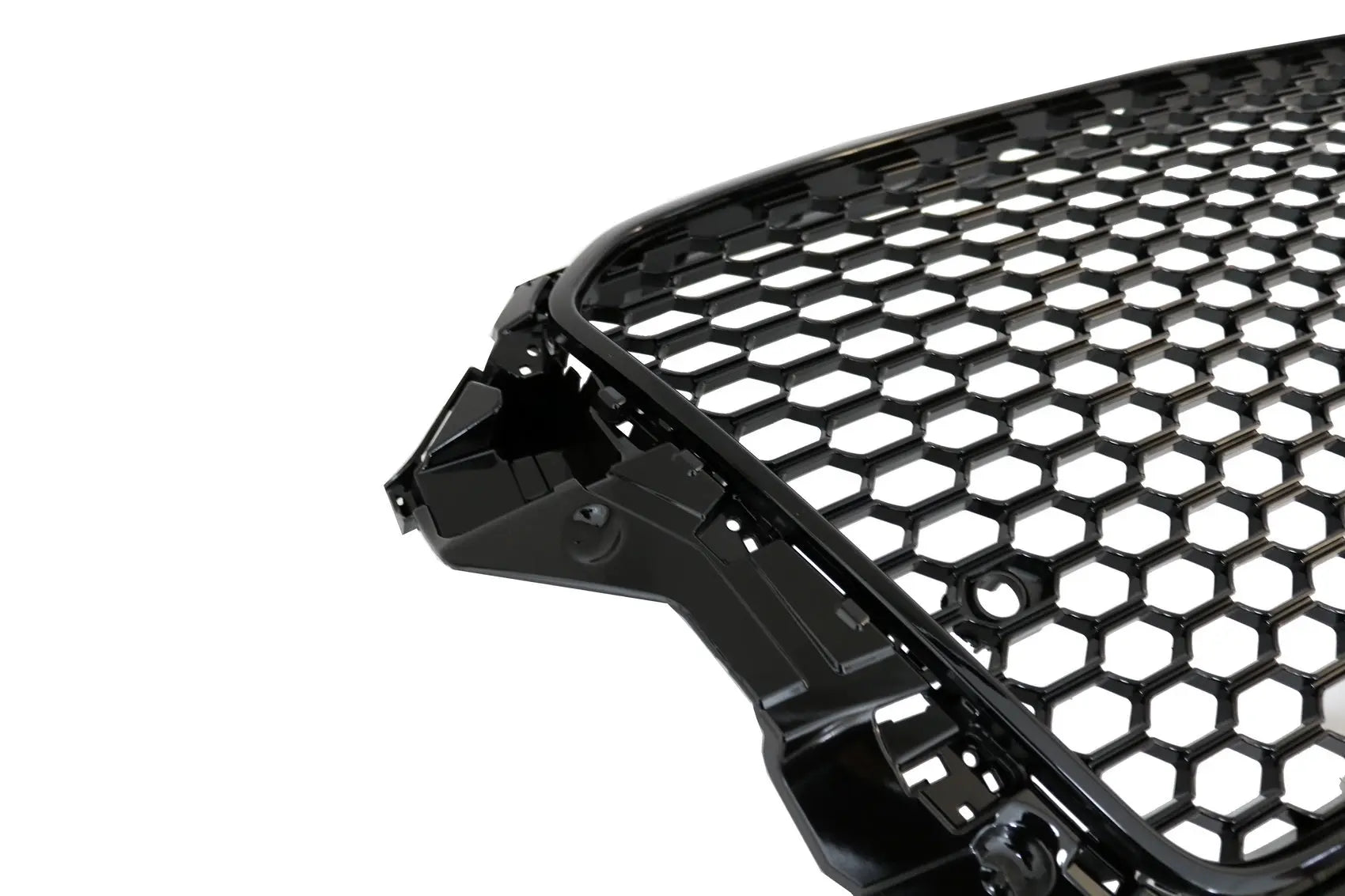 Frontgrill Ohne Emblem Passend Für Audi A3 8V (2012-2016) RS3 Design Piano Black KITT
