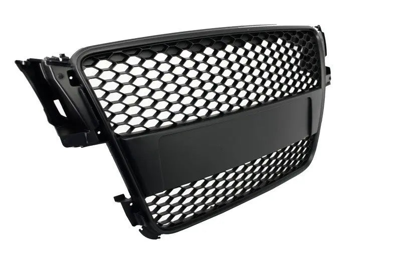 Frontgrill Ohne Emblem Passend Für Audi A5 8T (2007-2011) RS Design Mattschwarz KITT Specials