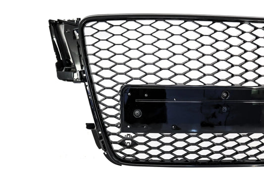Frontgrill Passend Für Audi A5 8T (2008-2011) RS5 Design Badgeless Piano Black KITT Specials