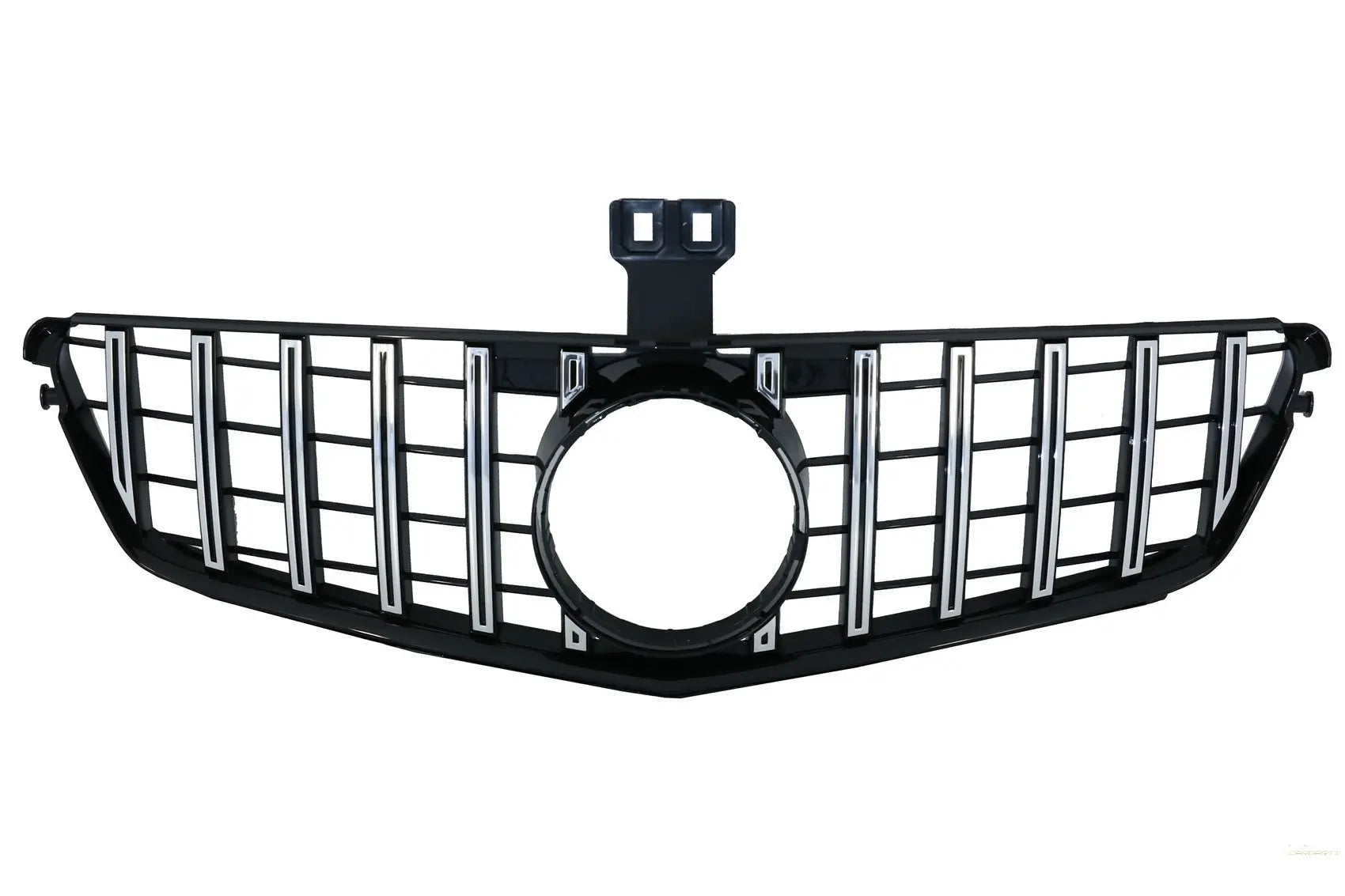 Frontgrill Passend Für Mercedes C-Klasse W204 S204 Limousine Kombi (2007-2014) GT-R Panamericana Design Chrom KITT Specials