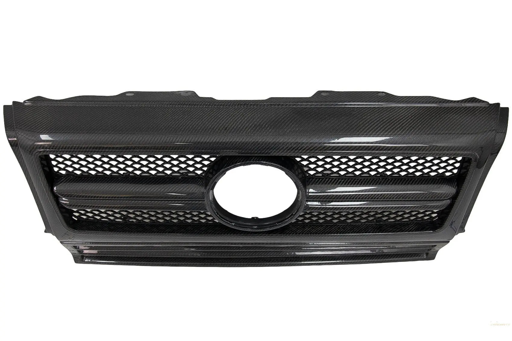 Frontgrill Passend Für Mercedes G-Klasse W463 (1990-2014) G65 Design Echtcarbon Edition KITT