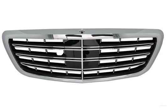 Frontgrill Passend Für Mercedes S-Klasse W222 (2014-08.2020) S63 S65 Design Chrom KITT Specials