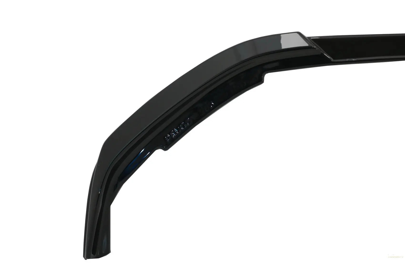 Frontlippenverlängerungsspoiler Passend Für Peugeot 208 Mk2 (2020-Up) Piano Black KITT