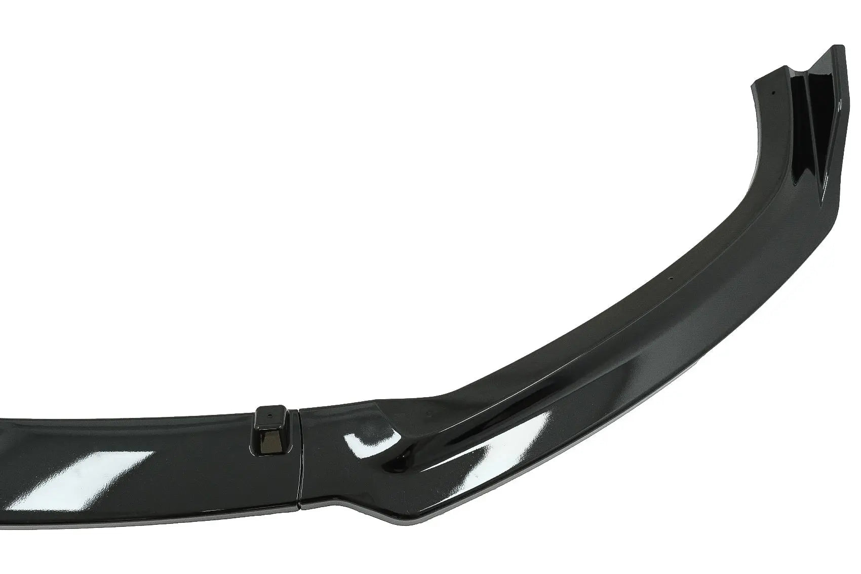 Frontschürze Aufsatzspoilerlippe Passend Für Audi A4 B9 8W Limousine Avant (2016-2018) Piano Black KITT