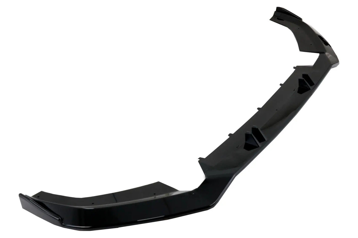 Frontschürze Aufsatzspoilerlippe Passend Für Audi A4 B9 8W (2016-2018) Piano Black RS4 Design KITT