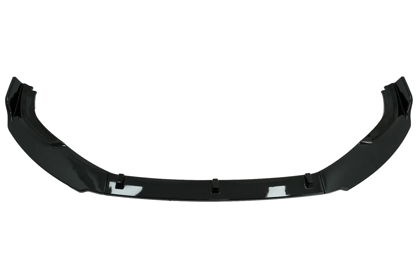 Frontschürze Aufsatzspoilerlippe Passend Für Audi A4 B9 8W (2016-2018) RS4 Design Piano Black KITT