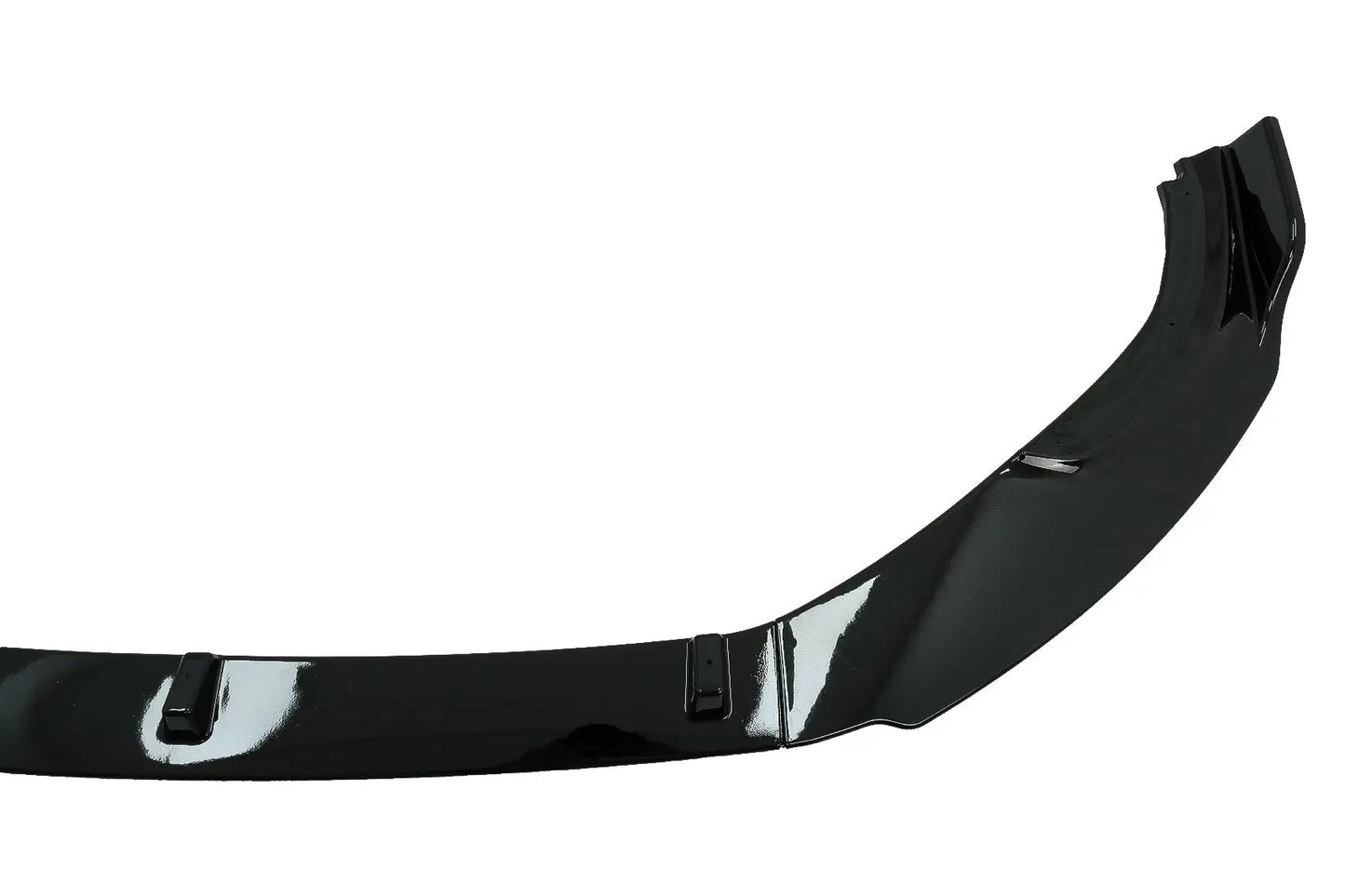 Frontschürze Aufsatzspoilerlippe Passend Für Audi A4 B9 8W (2016-2018) RS4 Design Piano Black KITT