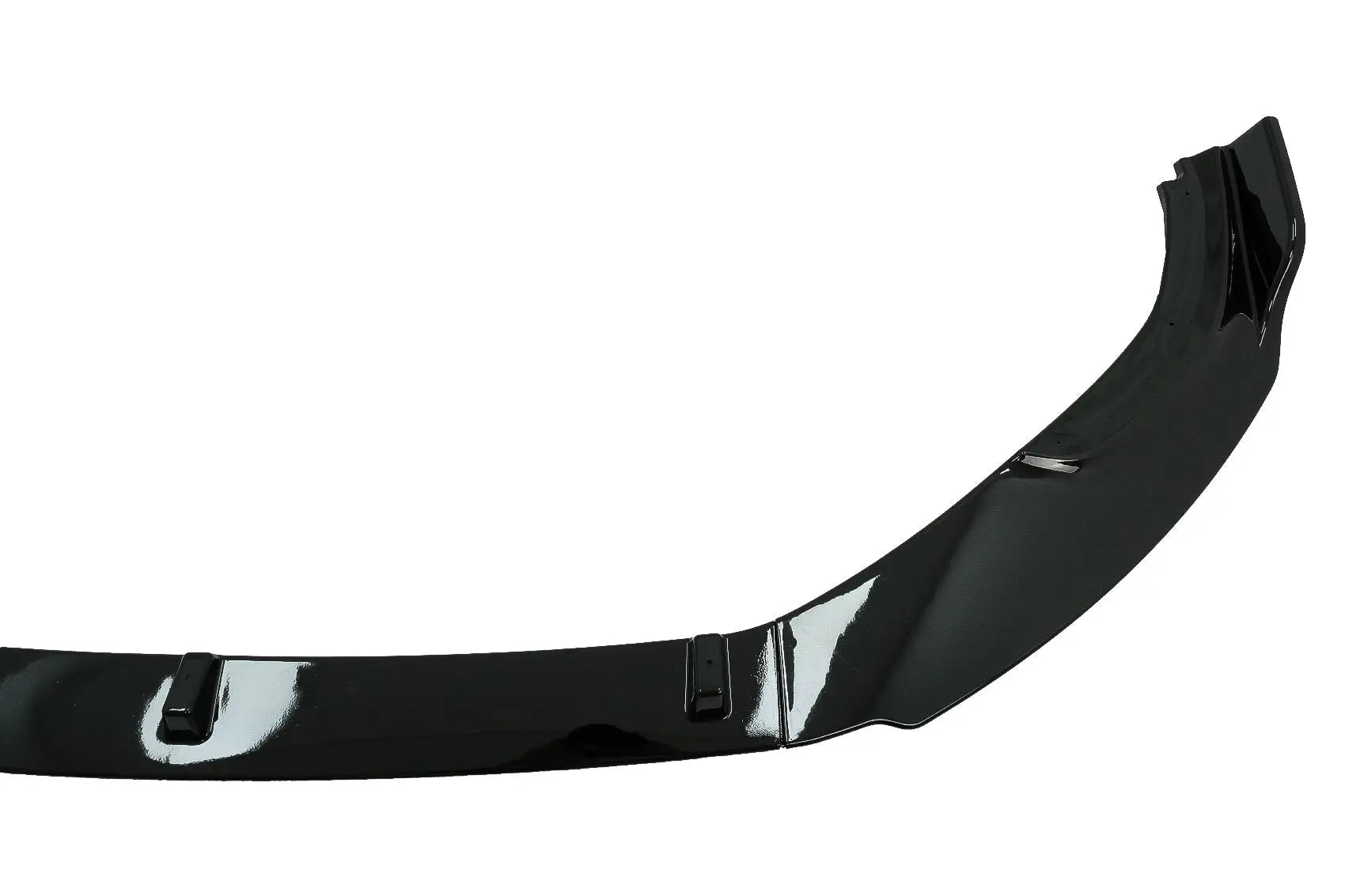 Frontschürze Aufsatzspoilerlippe Passend Für Audi A4 B9 8W (2016-2018) RS4 Design Piano Black KITT