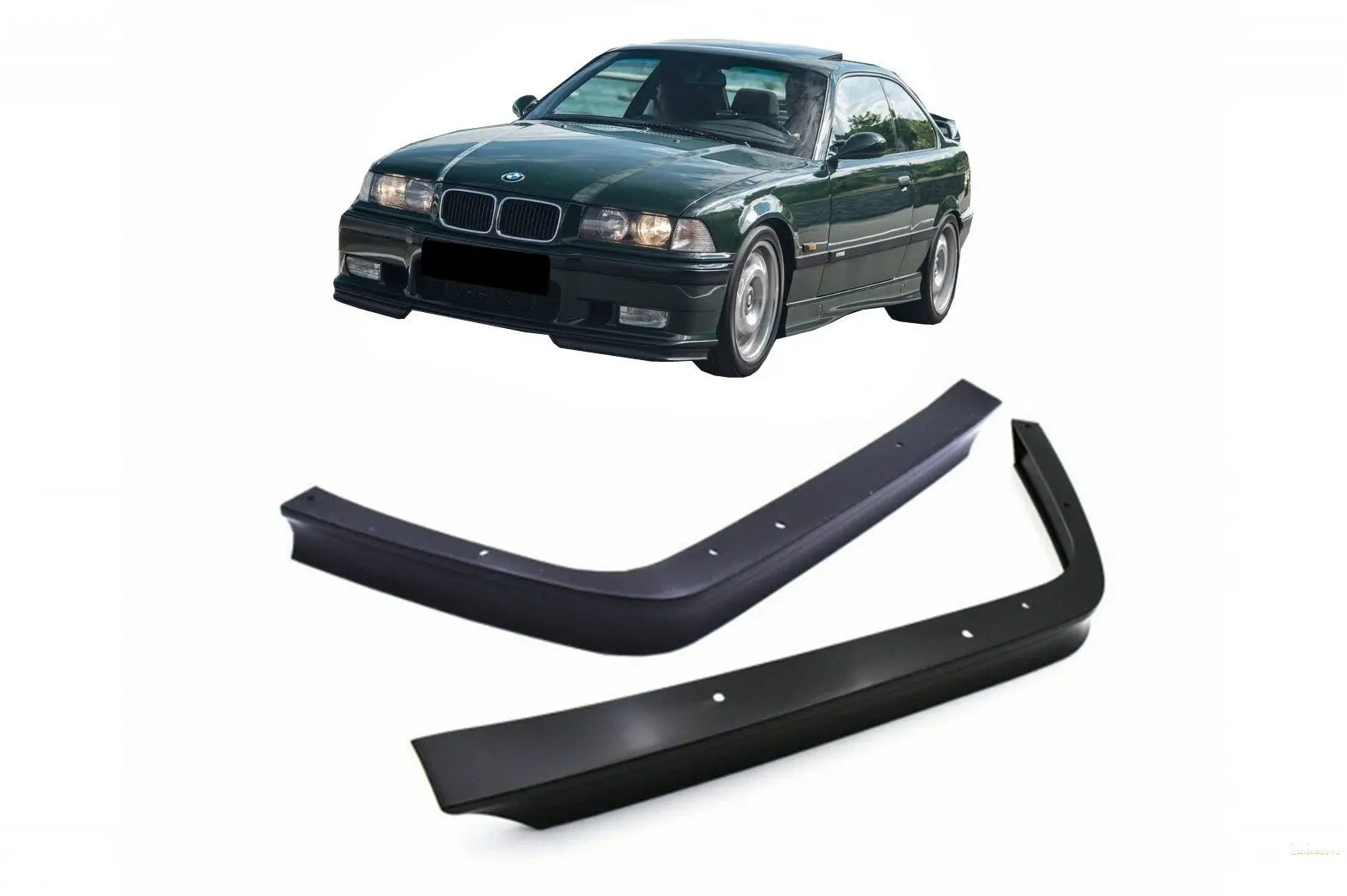 Frontschürze Spoiler Splitter Flaps Passend Für BMW 3er E36 (1992-1998) M3 GT Design KITT