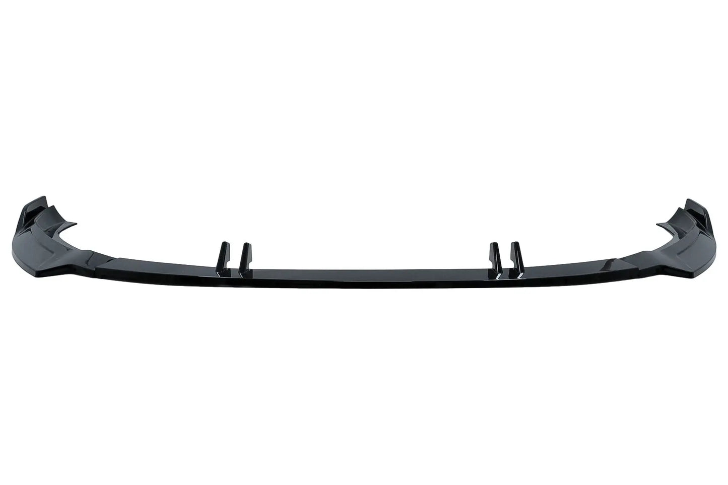 Frontschürzenaufsatz-Spoilerlippe Passend Für Audi A4 B9 Second Facelift S-Line (2020) Piano Black KITT