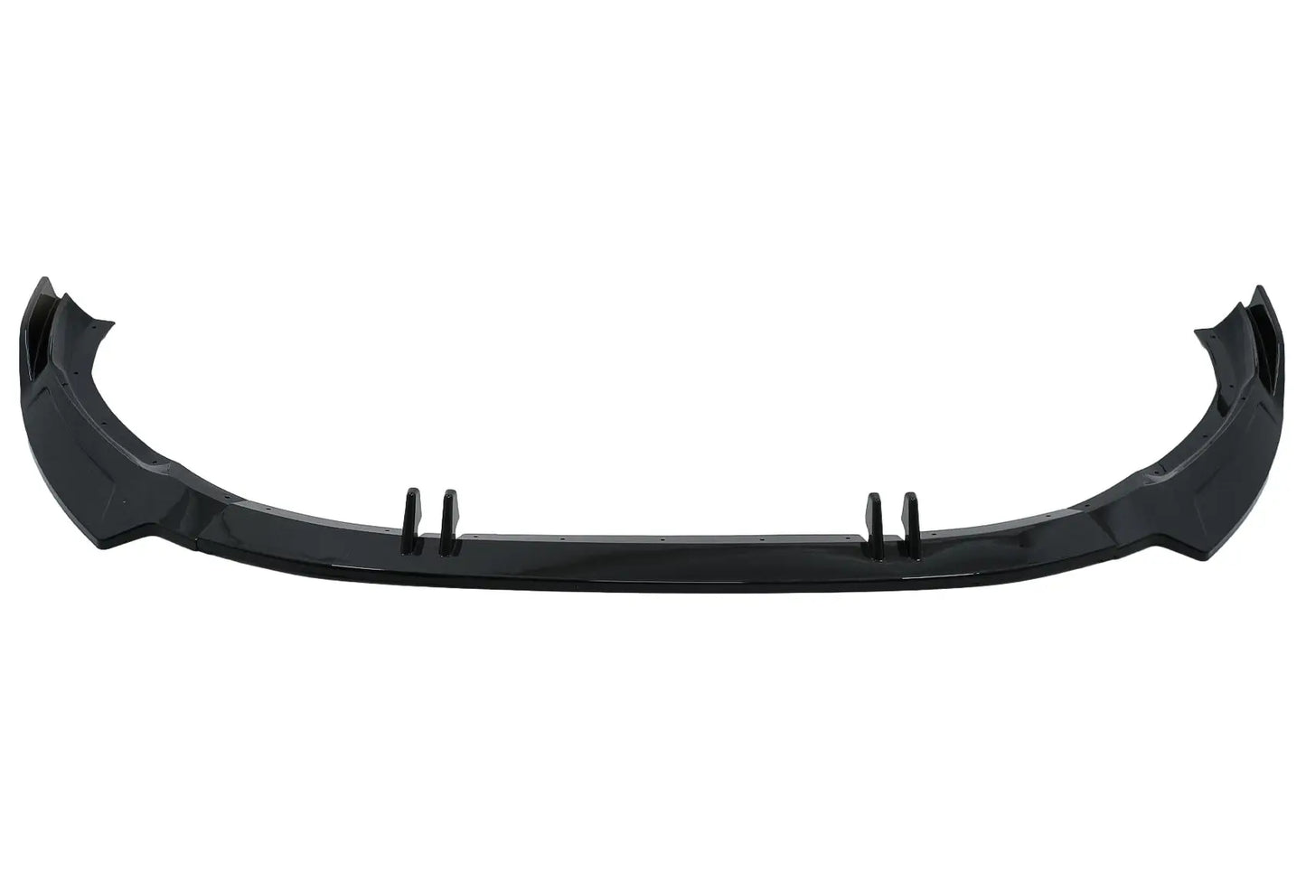 Frontschürzenaufsatz-Spoilerlippe Passend Für Audi A4 B9 Second Facelift S-Line (2020) Piano Black KITT