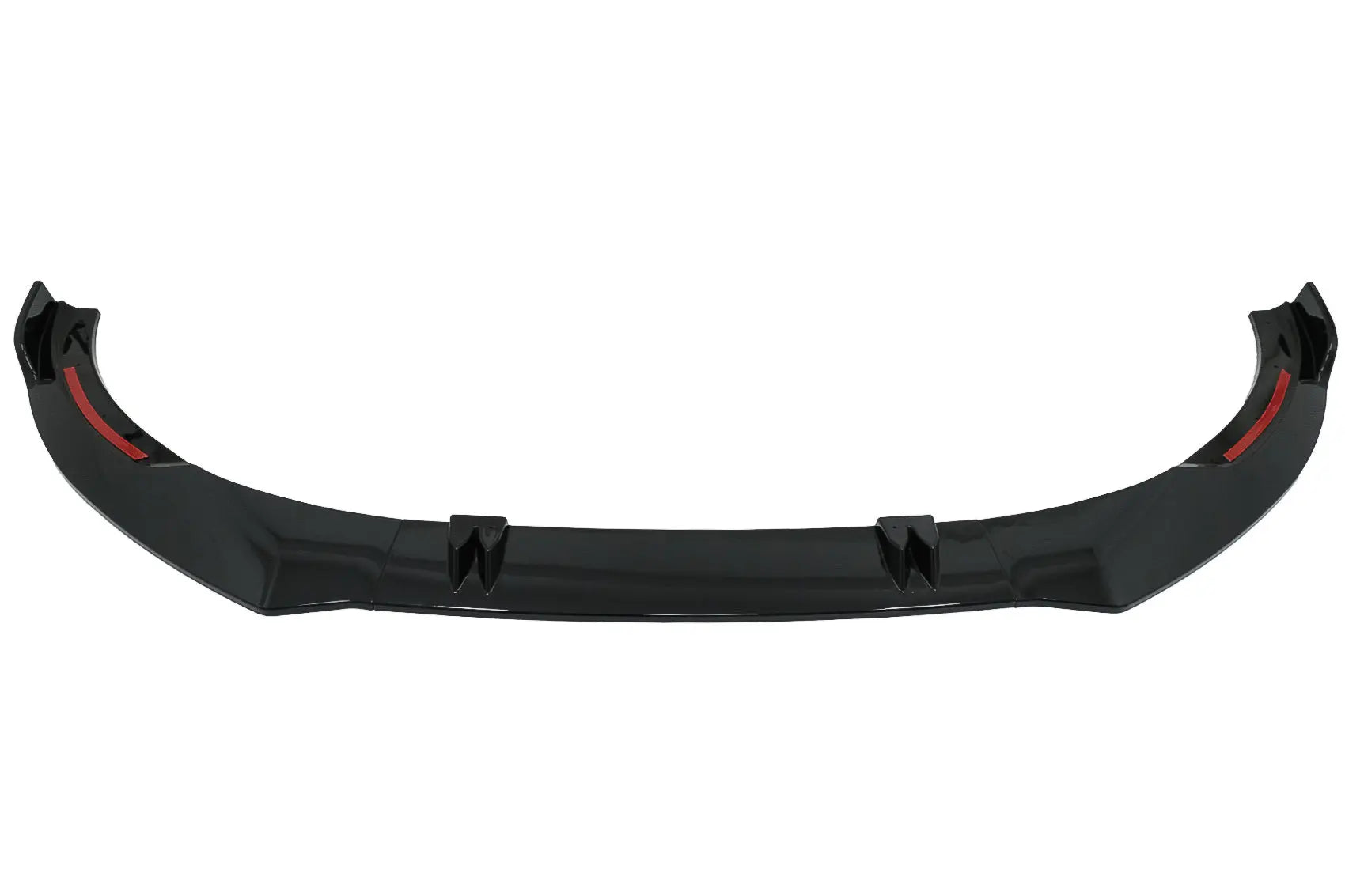 Frontschürzenaufsatz-Spoilerlippe Passend Für Audi A6 4k C8 (2018) Piano Black KITT