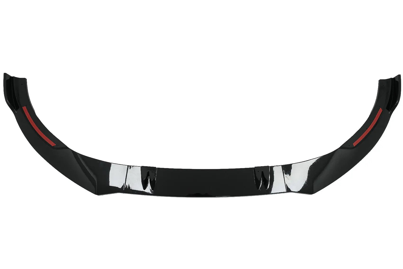 Frontschürzenaufsatz-Spoilerlippe Passend Für Audi A6 4k C8 (2018) Piano Black KITT