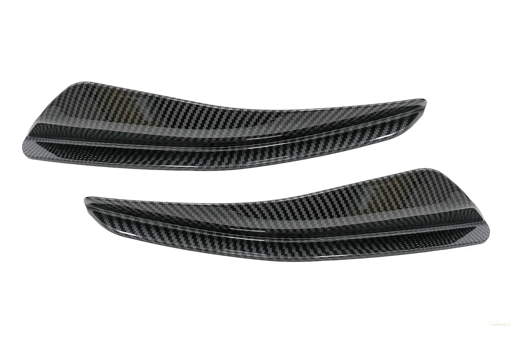 Frontschürzenflaps Passend Für VW Golf 8 Mk8 Mqb GTI / R-Line (2020) Carbonoptik KITT