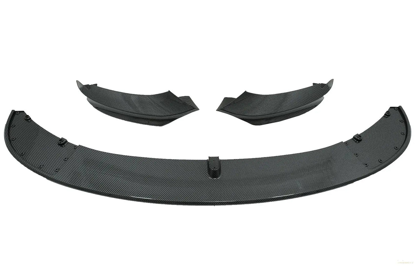 Frontschürzenspoilerlippe Passend Für BMW 4er F32 Coupé F33 Cabrio F36 Grand Coupé (2013-03.2019) M-Performance Design Carbonfolie Beschichtet KITT