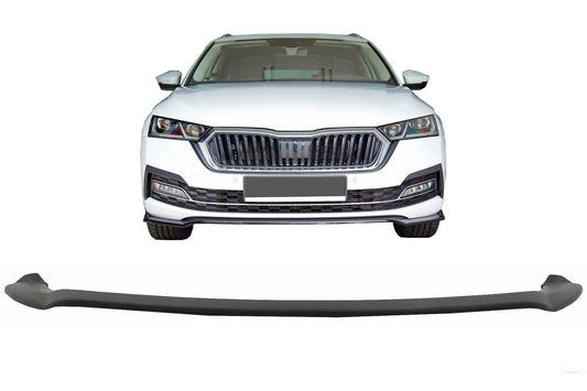 Frontspoilerlippe Passend Für Skoda Octavia Mk4 (2020) Schwarz KITT