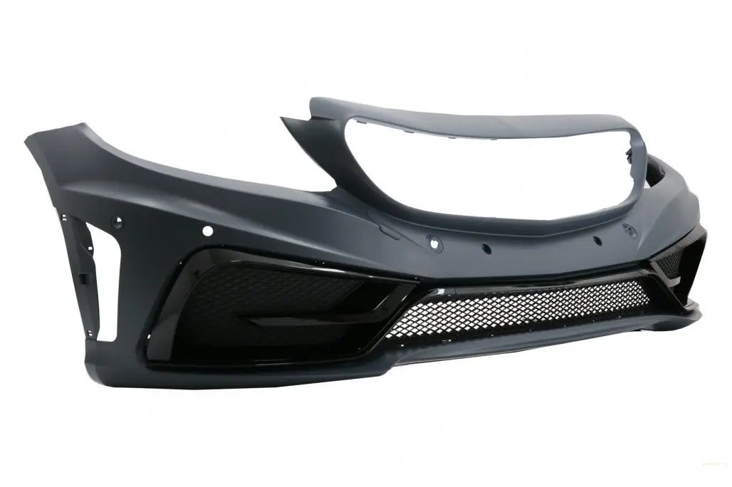 Frontstoßstange Mit Lippe Und Haube Motorhaube & Kotflügel Vorne Passend Für Mercedes C-Klasse W205 S205 C205 A205 (2014-2019) GT Design KITT