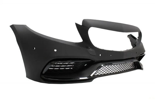 Frontstoßstange Mit Lippenverlängerung Passend Für Mercedes C-Klasse W205 S205 C205 A205 (2014-2020) Limousine T-Modell Coupé Cabriolet C63 Design KITT