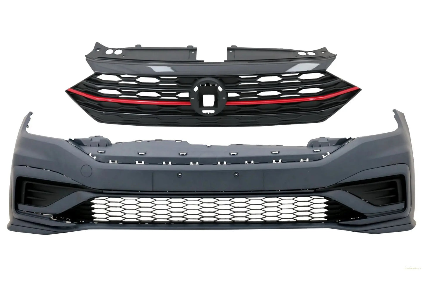 Frontstoßstange Mit Mittelgitter Passend Für VW Jetta Mk7 (2019-2021) Gli-Design KITT