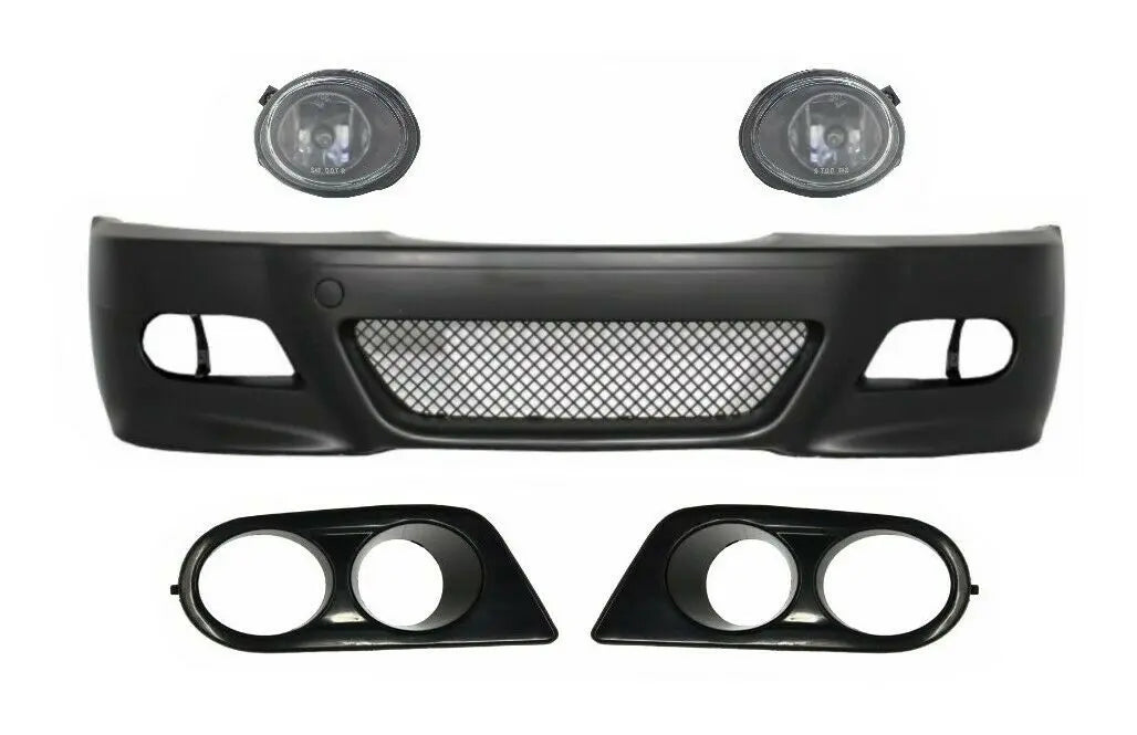 Frontstoßstange Mit Nebelscheinwerfern Und Blenden Passend Für BMW E46 3er (1998-2004) M3 Look KITT