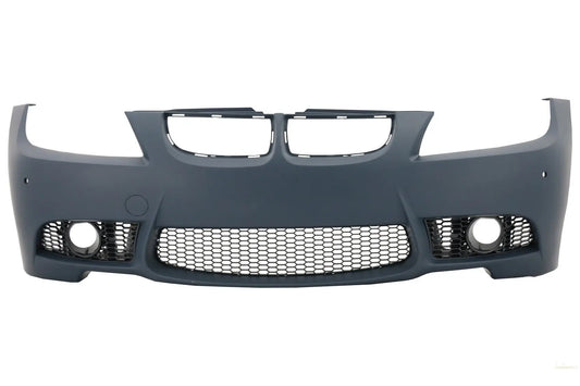 Frontstoßstange Mit Scheinwerfer Schwarz Passend Für BMW 3er E90 E91 Pre-LCI (2005-2008) Limousine Touring M3 Design KITT