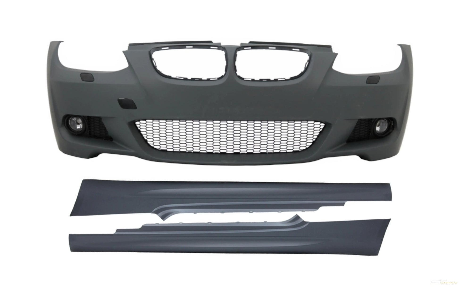 Frontstoßstange Mit Seitenschwellern Passend Für BMW 3er E92 Coupé E93 Cabrio Non-LCI (2006-2009) M-Technik Look KITT