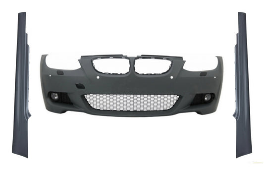 Frontstoßstange Mit Seitenschwellern Passend Für BMW 3er E92 E93 (2006-2009) Nicht-LCI Coupe Cabrio M3 M-Technik Look KITT